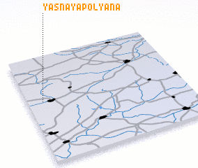 3d view of Yasnaya Polyana