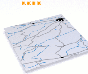 3d view of Blaginino