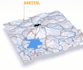 3d view of Dörtyol