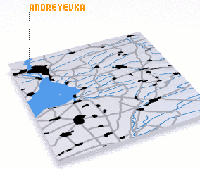 3d view of Andreyevka