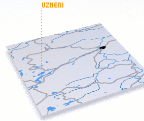 3d view of Uzmeni