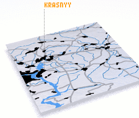 3d view of Krasnyy