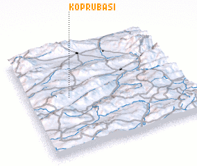 3d view of Köprübaşı