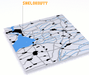 3d view of Shëlokovyy