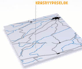 3d view of Krasnyy Posëlok