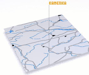 3d view of Kamenka