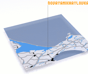 3d view of Novaya Mikhaylovka