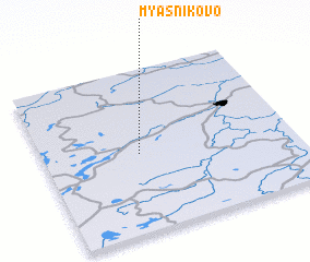 3d view of Myasnikovo