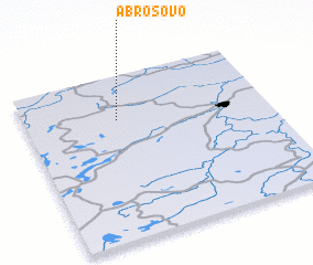 3d view of Abrosovo