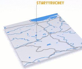 3d view of (( Staryy Ruchey ))