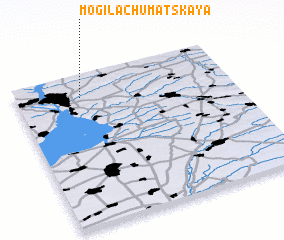 3d view of Mogila Chumatskaya