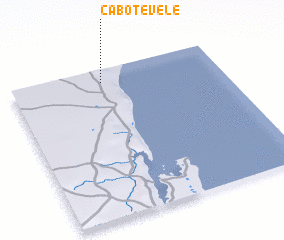 3d view of Cabo Tevele