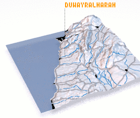 3d view of Duwayr al Ḩārah