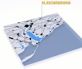 3d view of Oleksandrivka