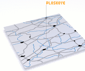 3d view of Ploskoye