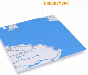 3d view of Krasnyy Bor