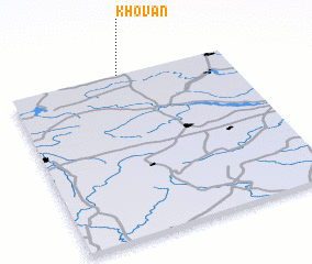 3d view of Khovan\