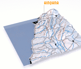 3d view of Aïn Qâna