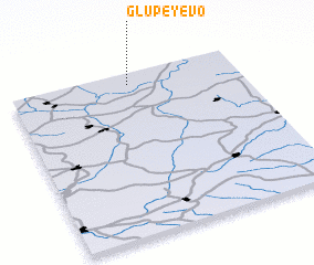 3d view of Glupeyevo