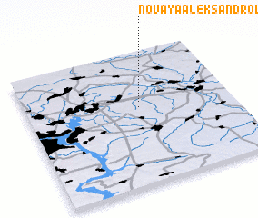 3d view of Novaya Aleksandrovka