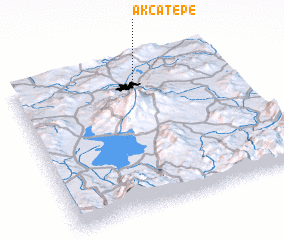 3d view of Akçatepe