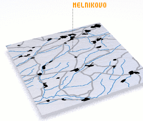 3d view of Melʼnikovo