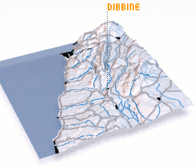 3d view of Dibbîne