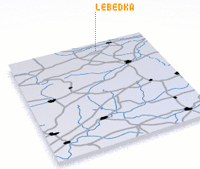 3d view of Lebëdka