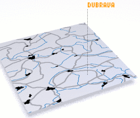 3d view of Dubrava