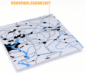 3d view of Novo-Pavlogradskiy