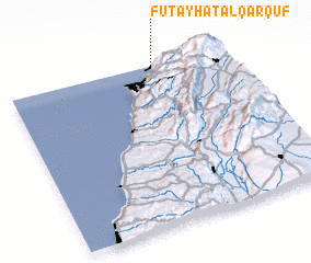 3d view of Futayḩāt al Qarqūf