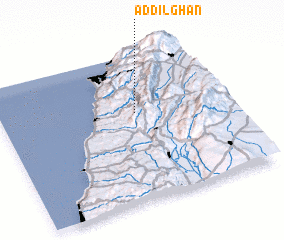 3d view of Ad Dilghān