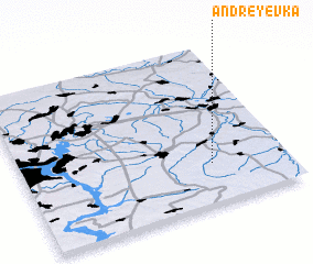 3d view of Andreyevka