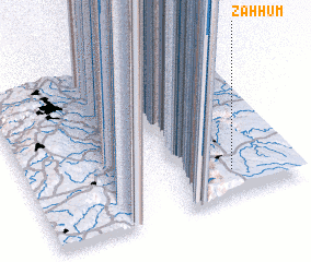 3d view of Zaḩḩūm