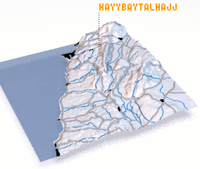 3d view of Ḩayy Bayt al Ḩājj