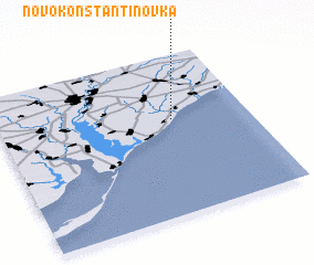 3d view of Novo-Konstantinovka