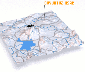 3d view of Büyüktuzhisar