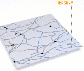 3d view of Krasnyy