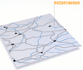 3d view of Pozdnyakovo