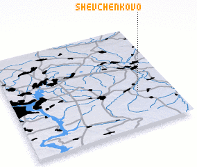 3d view of Shevchenkovo