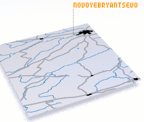 3d view of Novoye Bryantsevo