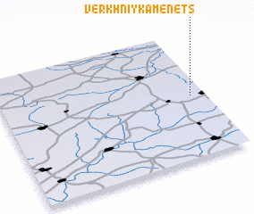 3d view of Verkhniy Kamenets