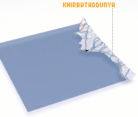 3d view of Khirbat ad Dunyā