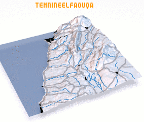 3d view of Temnîne el Faouqa