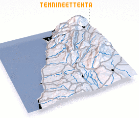 3d view of Temnîne et Tehta