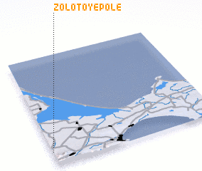 3d view of Zolotoye Pole