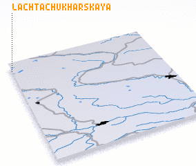 3d view of Lachta-Chukharskaya