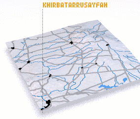 3d view of Khirbat ar Ruşayfah