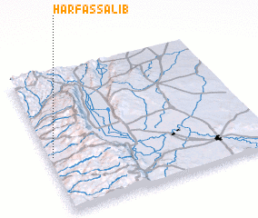 3d view of Ḩarf aş Şalīb