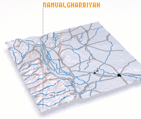 3d view of Na‘mū al Gharbīyah